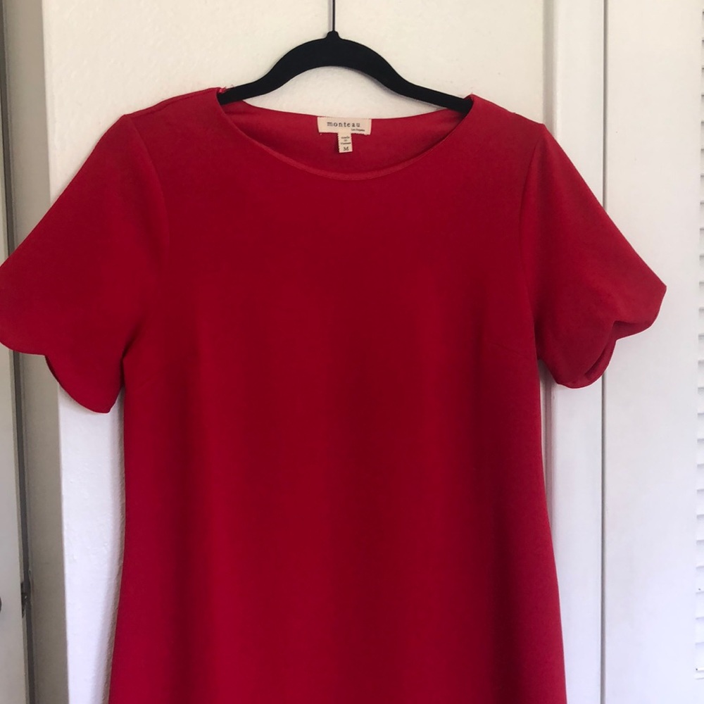 Cherry, knee length dress